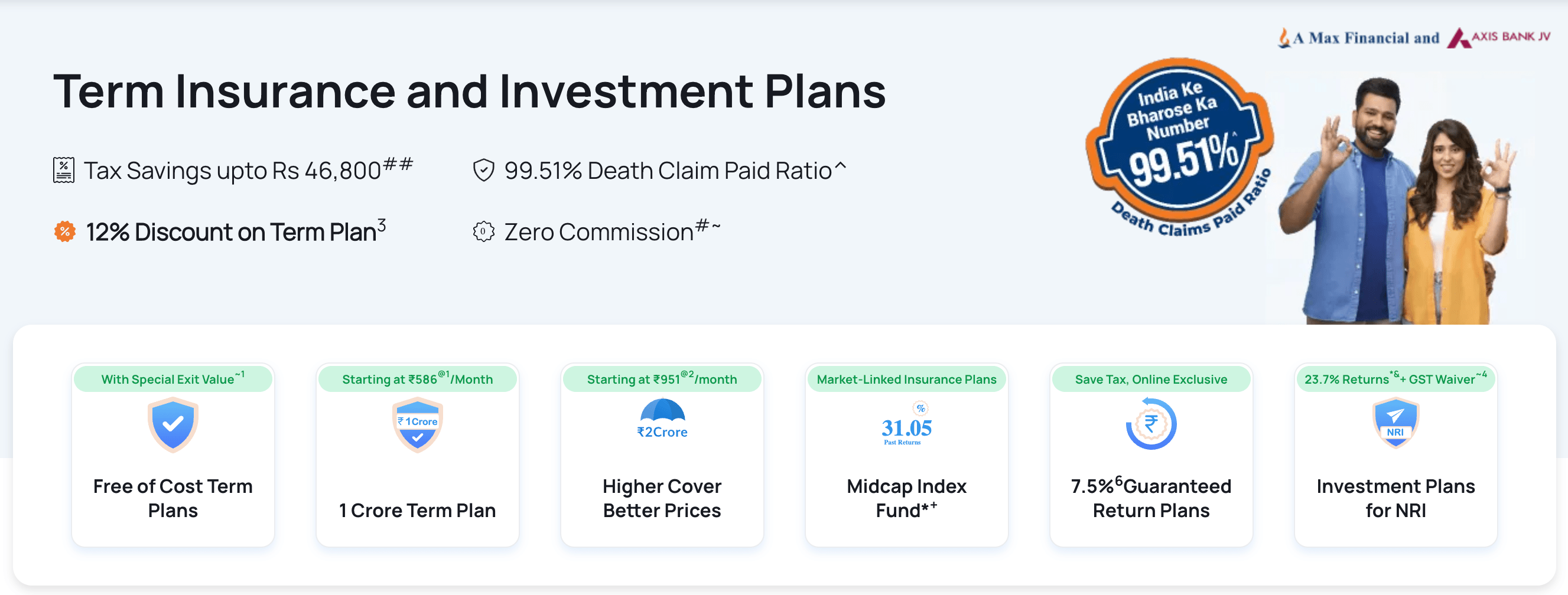 Max Life Term Insurance Plan